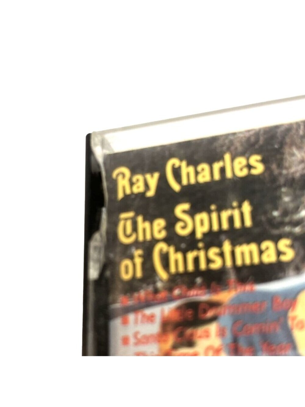 Ray Charles "The Spirit Of Christmas" Cassette Album 1985 CBS Records Vintage - Picture 5 of 7